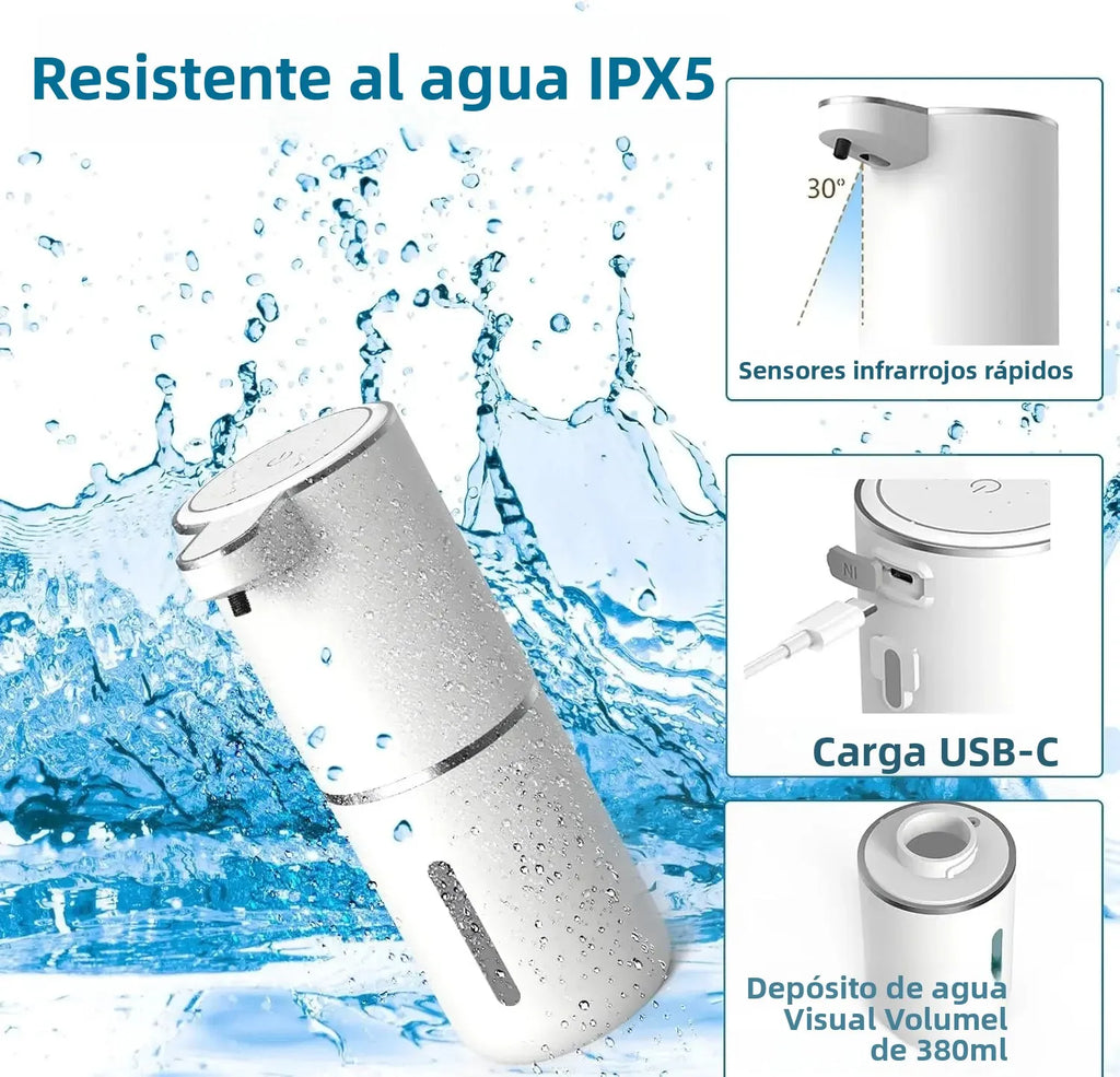 Dispensador de jabon automatico