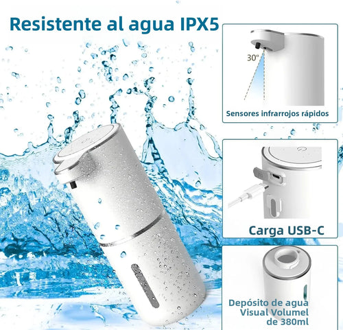 Dispensador de jabon automatico